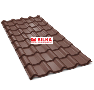 Tabla Tip Tigla BILKA Balcanic, grosime 0.50 mm MAT